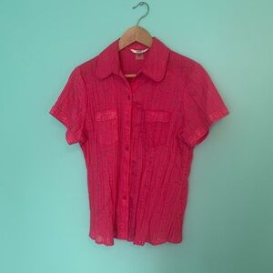 Women’s Short Sleeve Button-Down Shirt